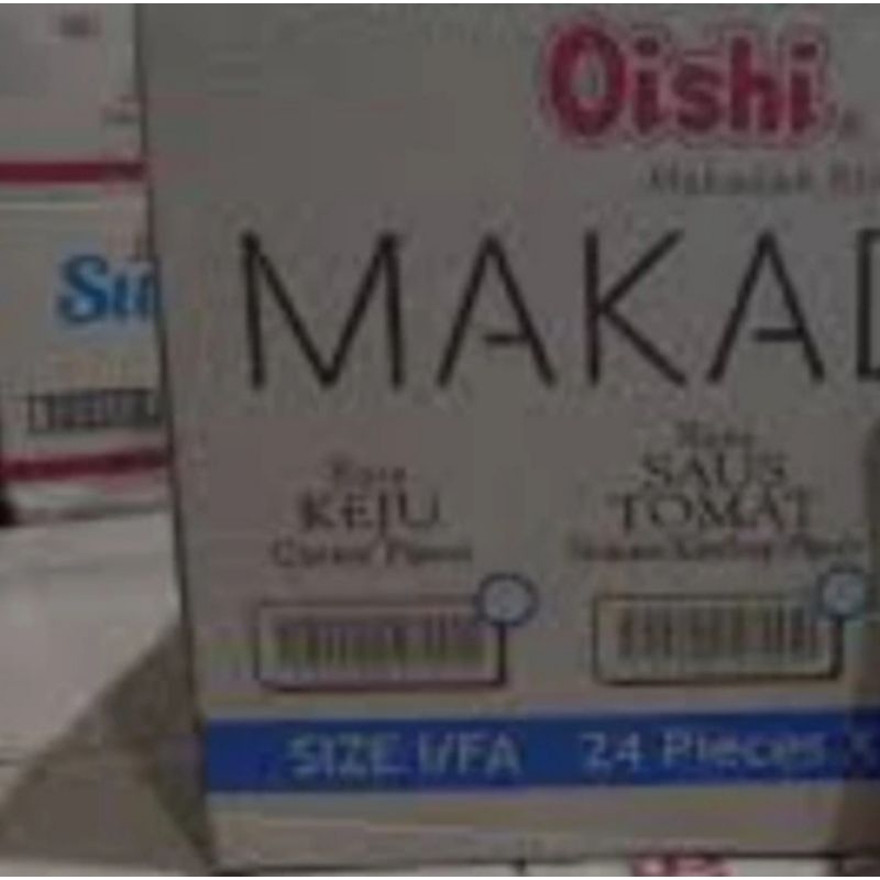 

Oishi Makado Keju 60gr x 24 per dus