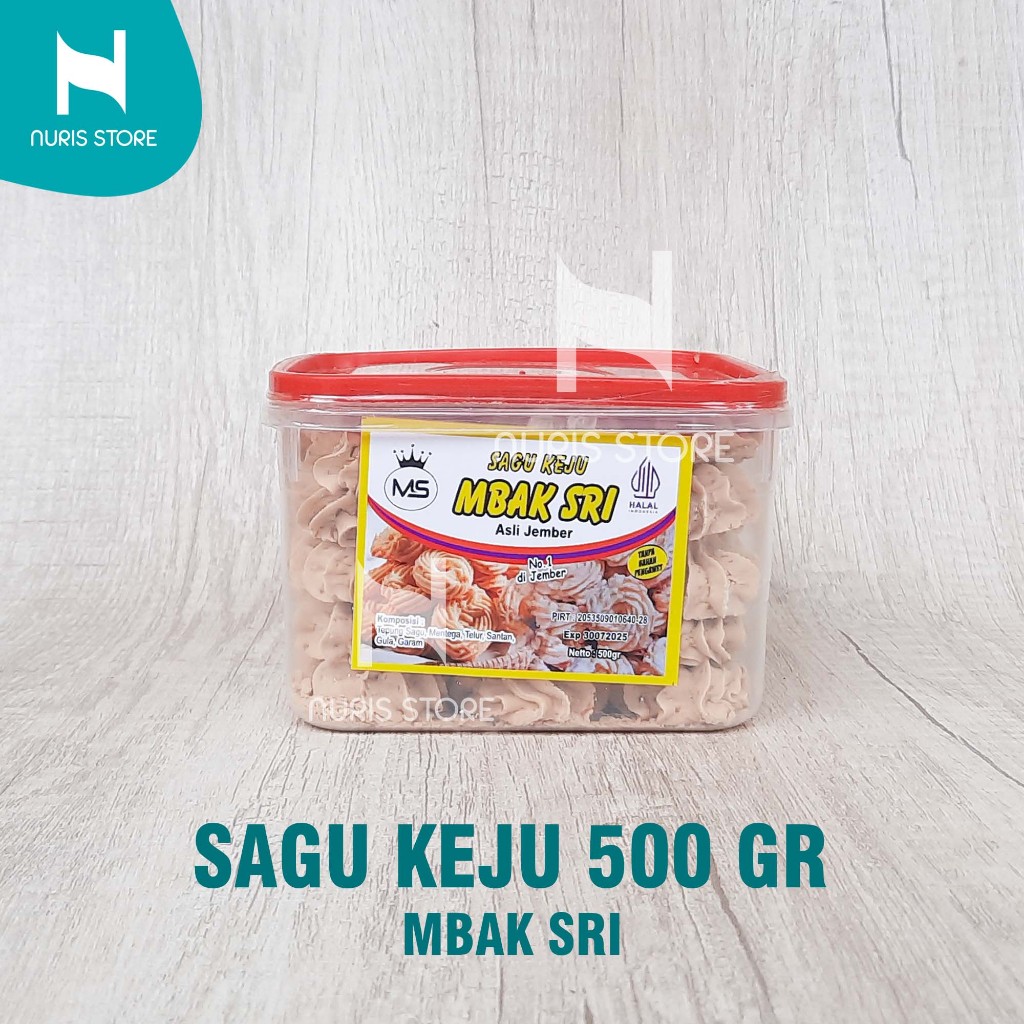 

Sagu Keju 500gr - Mbak Sri Kue Lebaran