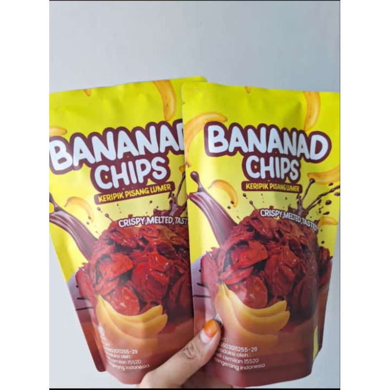 

Choco Banana Chips/keripik pisang coklat