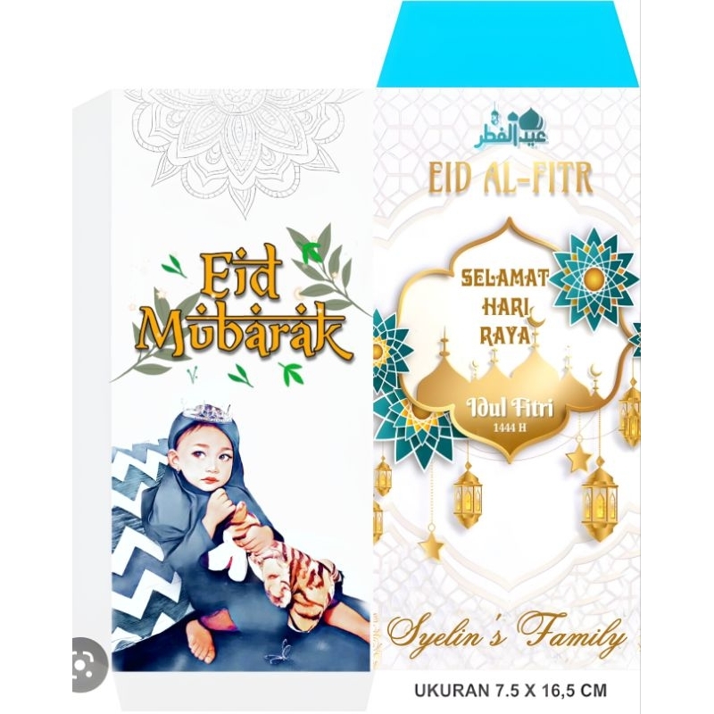 

AMPLOP LEBARAN CUSTOM FOTO DAN NAMA