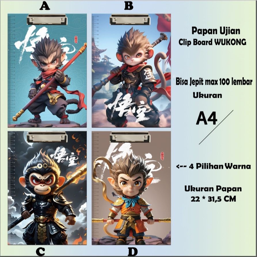 

batamall - PAPAN UJIAN ANAK SEKOLAH UKURAN A4 KARAKTER MODEL-B SUPER PREMIUM #ST129 PAPAN JALAN KLIP KERTAS UJIAN COVER CLIPBOARD LABUBU SONIC NARUTO POWERPUFF GIRL SANRIO DRAGONBALL WUKONG LOTSO ONEPIECE CAPYBARA PANDA DINO