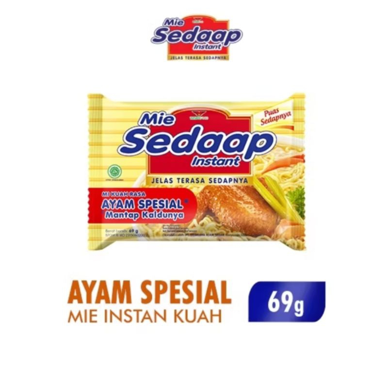 

Mie Sedaap Kuah Rasa Ayam Spesial 69 gr