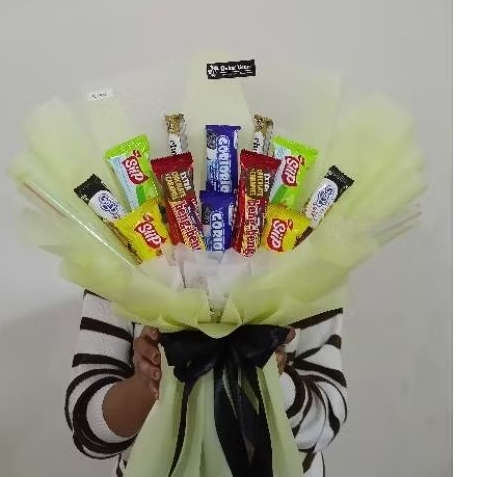 

Buket Snack ukuran medium super ekonomis
