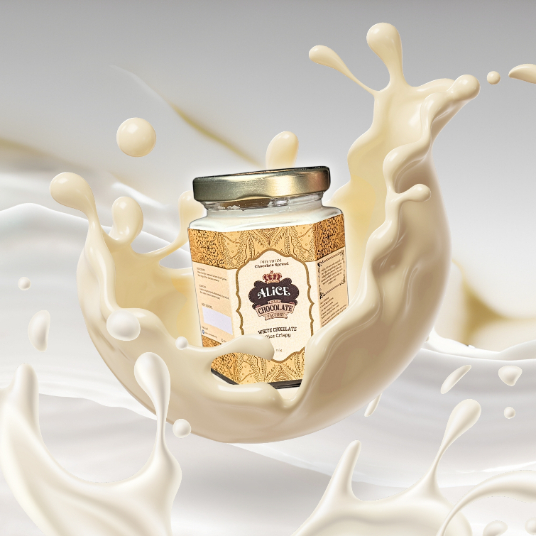 

ALICE White Chocolate Spread/Selai Rice Crispy