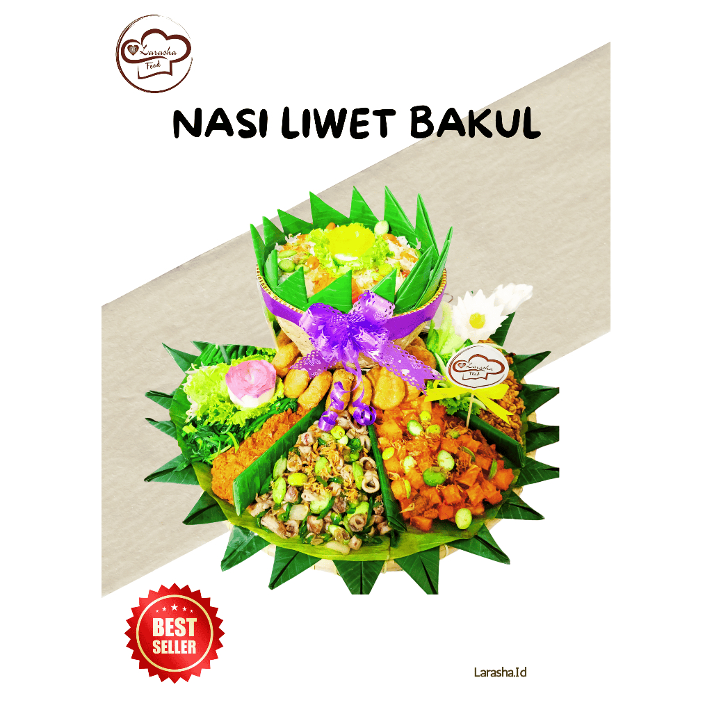 

Nasi liwet 5 Porsi/Nasi liwet bakul/Nasi Liwet Larasha