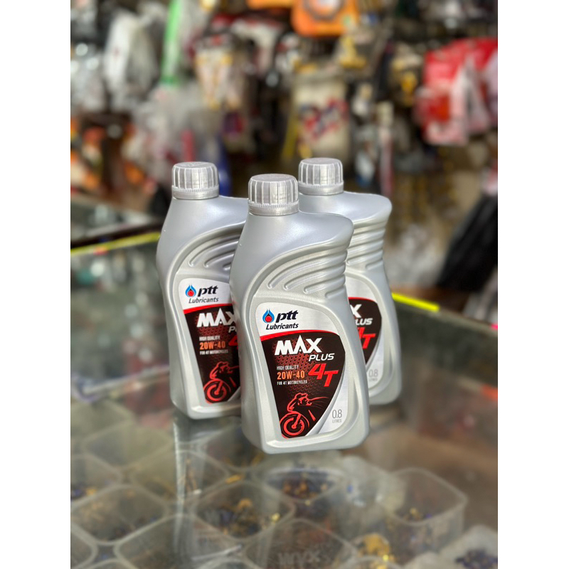 OLI MEIAN PTT LUBRICRANTS MAX PLUS CHALLENGER SCOOTER 20W40 10W40 MATIC BEBEK