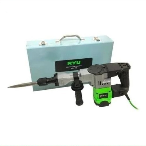 RYU RDH 15 JACK HAMMER DRILL MESIN BOBOK BETON DEMOLTION HAMMER