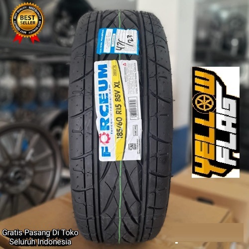 Ban Mobil Ukuran 185/60 Ring 15 Merek Forceum Hexa-R 185 60 R15 Tubeless Vios Fiesta Baleno