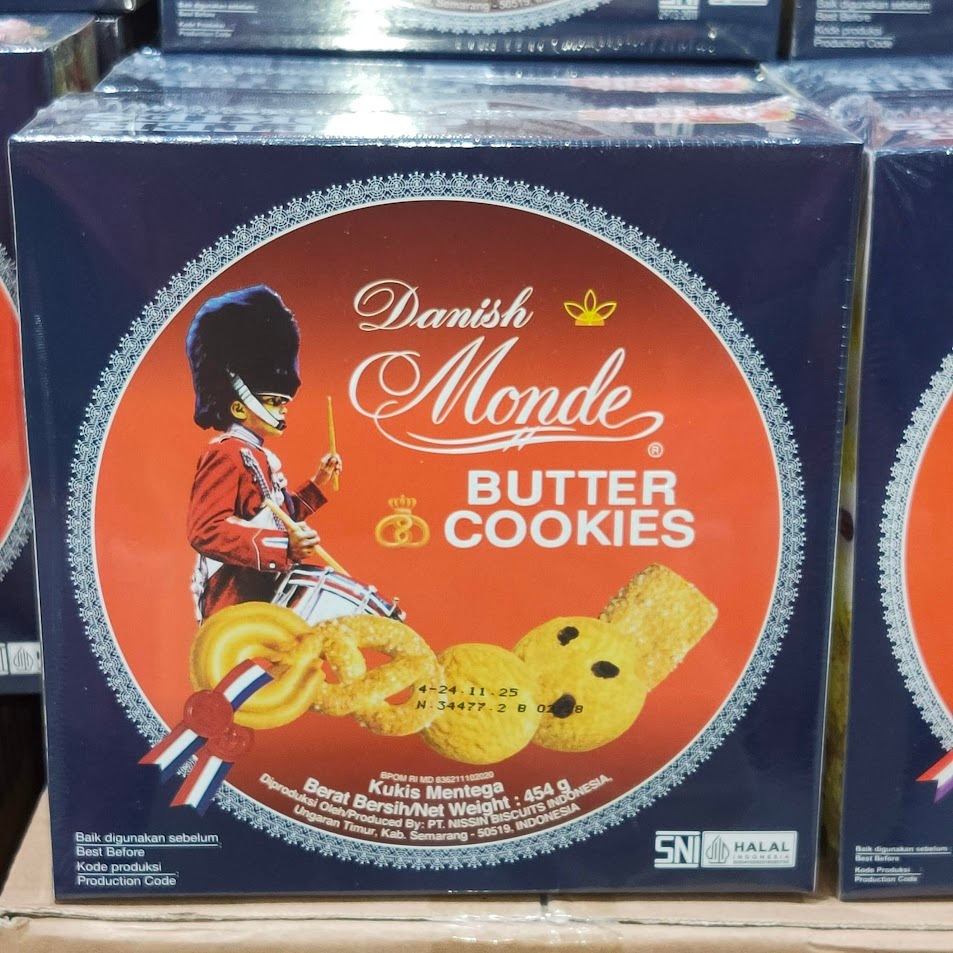 

MONDE Butter Cookies Kaleng 454gr