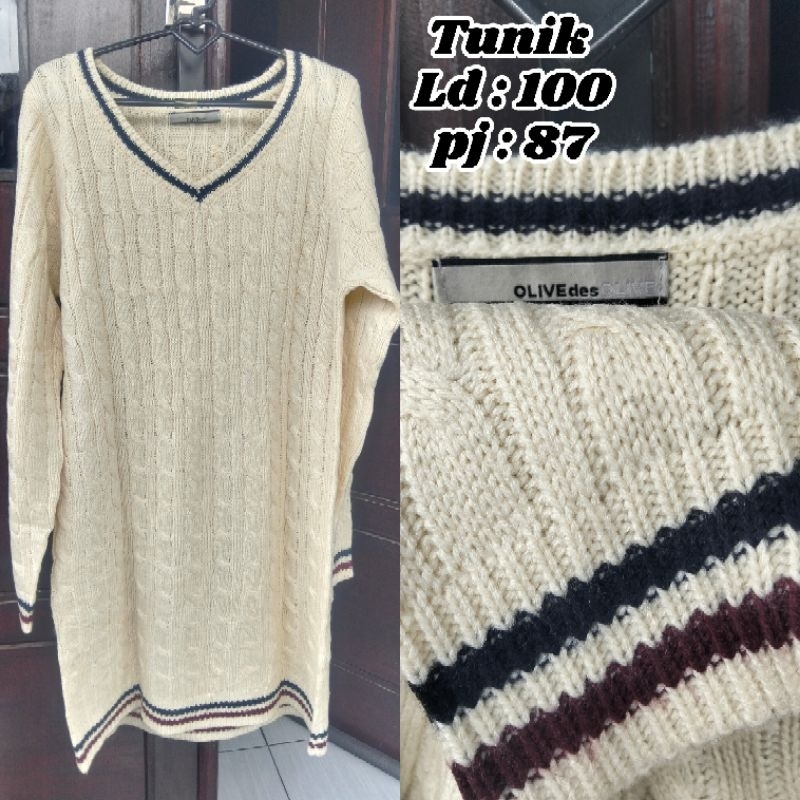 tunik kepang preloved