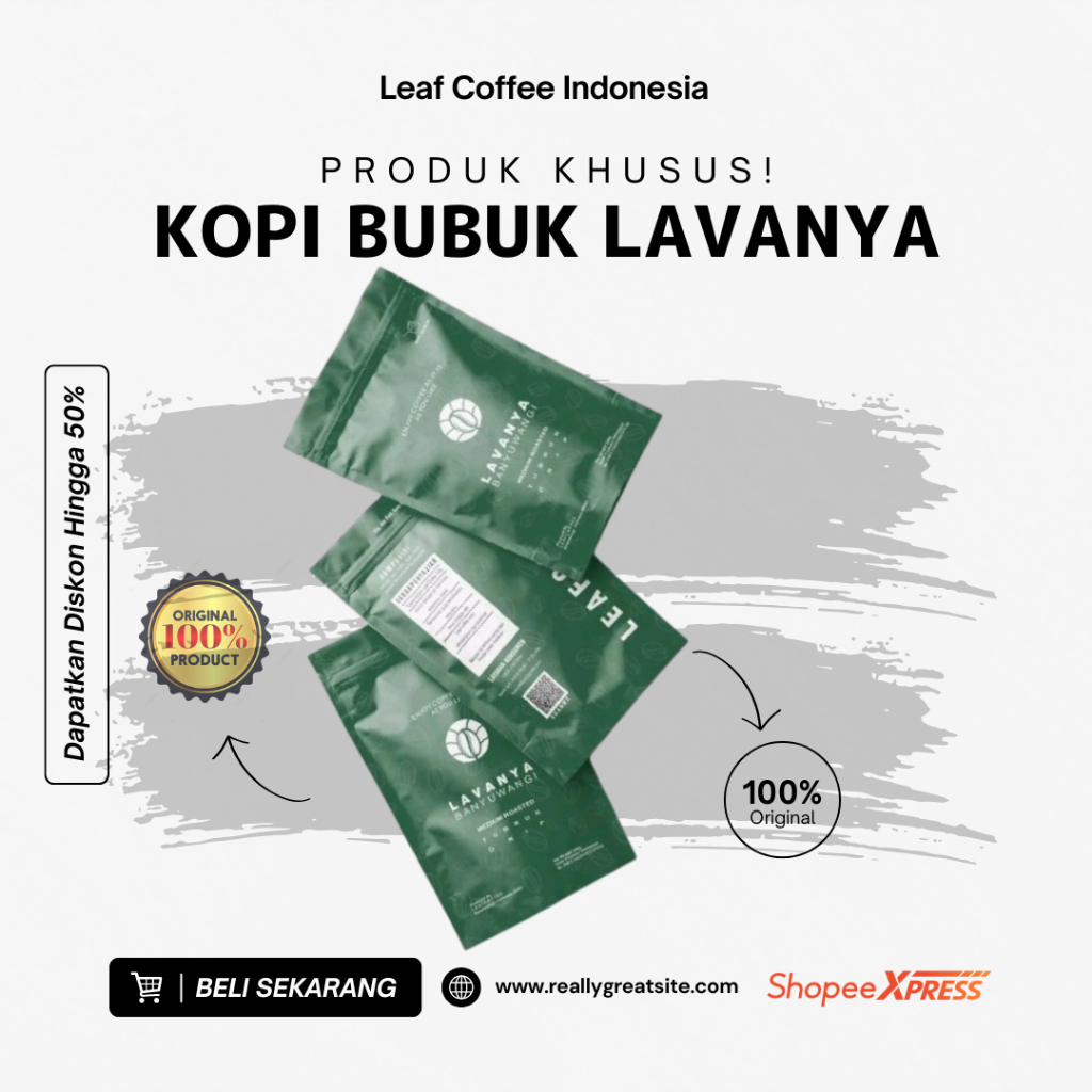 

Lavanya - Kopi Bubuk Robusta Premium.