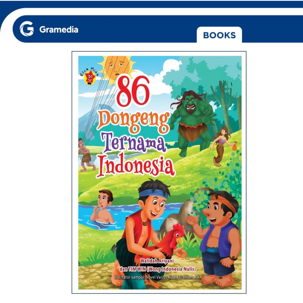 Gramedia GTC- 86 Dongeng Ternama Indonesia