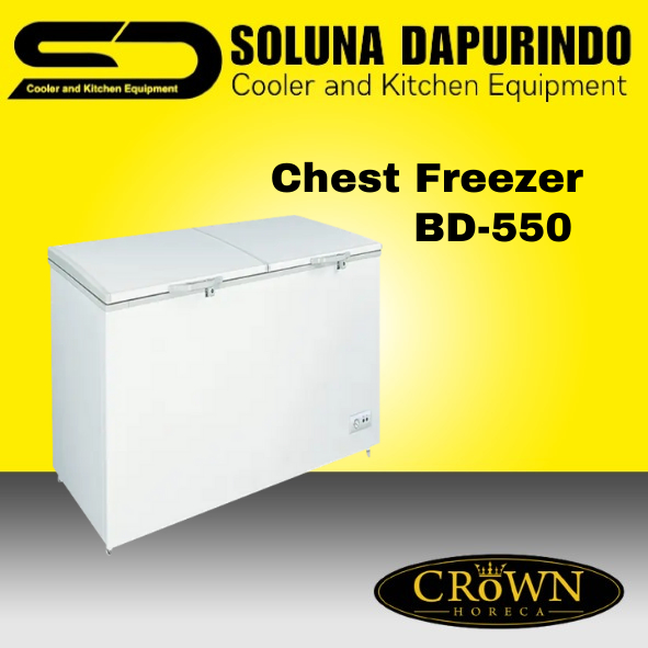 CROWN Chest Freezer BD-550 / BD550 / BD 550
