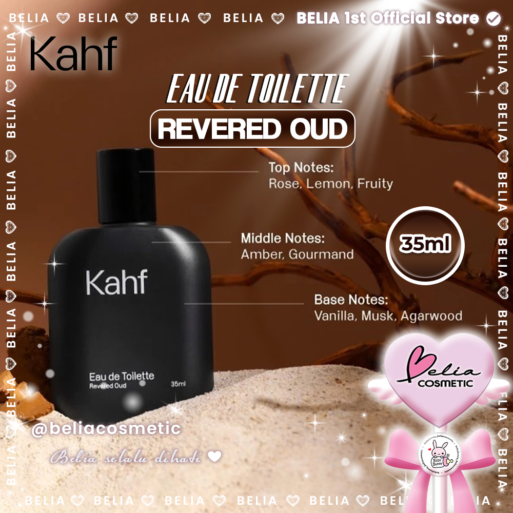 ❤ BELIA ❤ KAHF Eau de Toilette Revered Oud  | Parfum Laki-laki