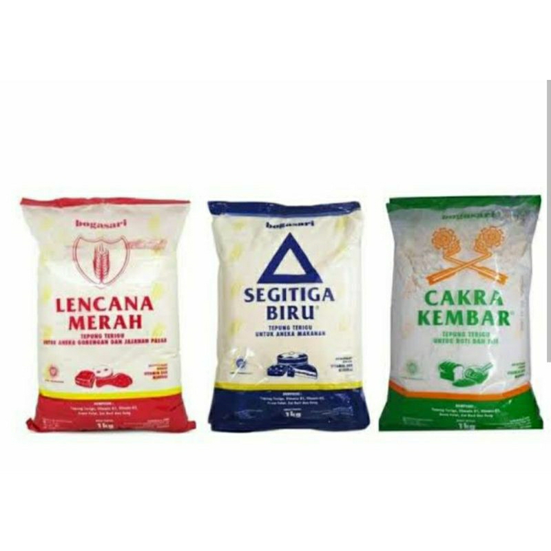 

Tepung terigu kemasan 1 kg