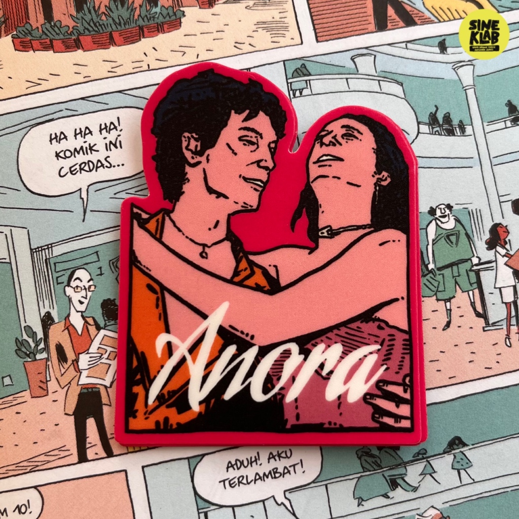 

sineklab - Sticker ANORA - Edisi Sticker Film / Movie / Cinema / Series / Sticker Laptop