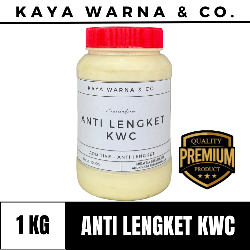 

Anti Lengket KWC Tinta Sablon Waterbase Ink KAYA WARNA & CO. (1kg)