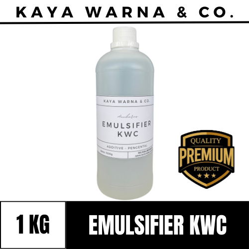 

Emulsifier KWC / Pengental Tinta Sablon Waterbase Ink KAYA WARNA & CO. (1kg)
