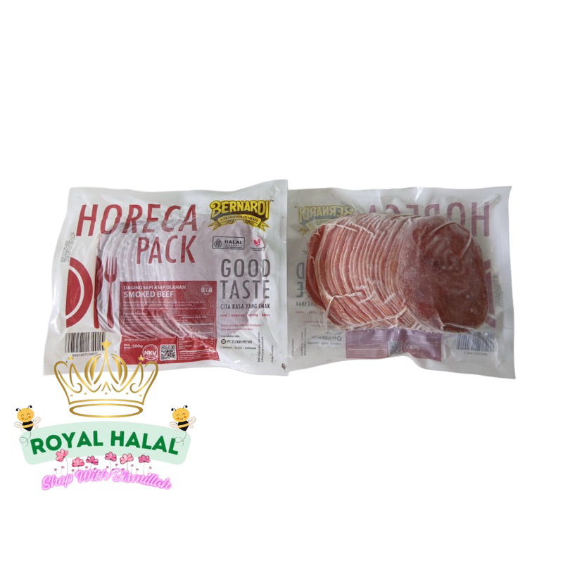 

Bernardi smoked beef horeca pack 500 gram