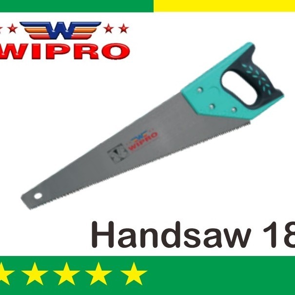 WIPRO Gergaji Kayu Gagang PVC Potong Kayu Heavy Duty 16" 18" 20" inch Gergaji Tangan  Gergaji Gorok