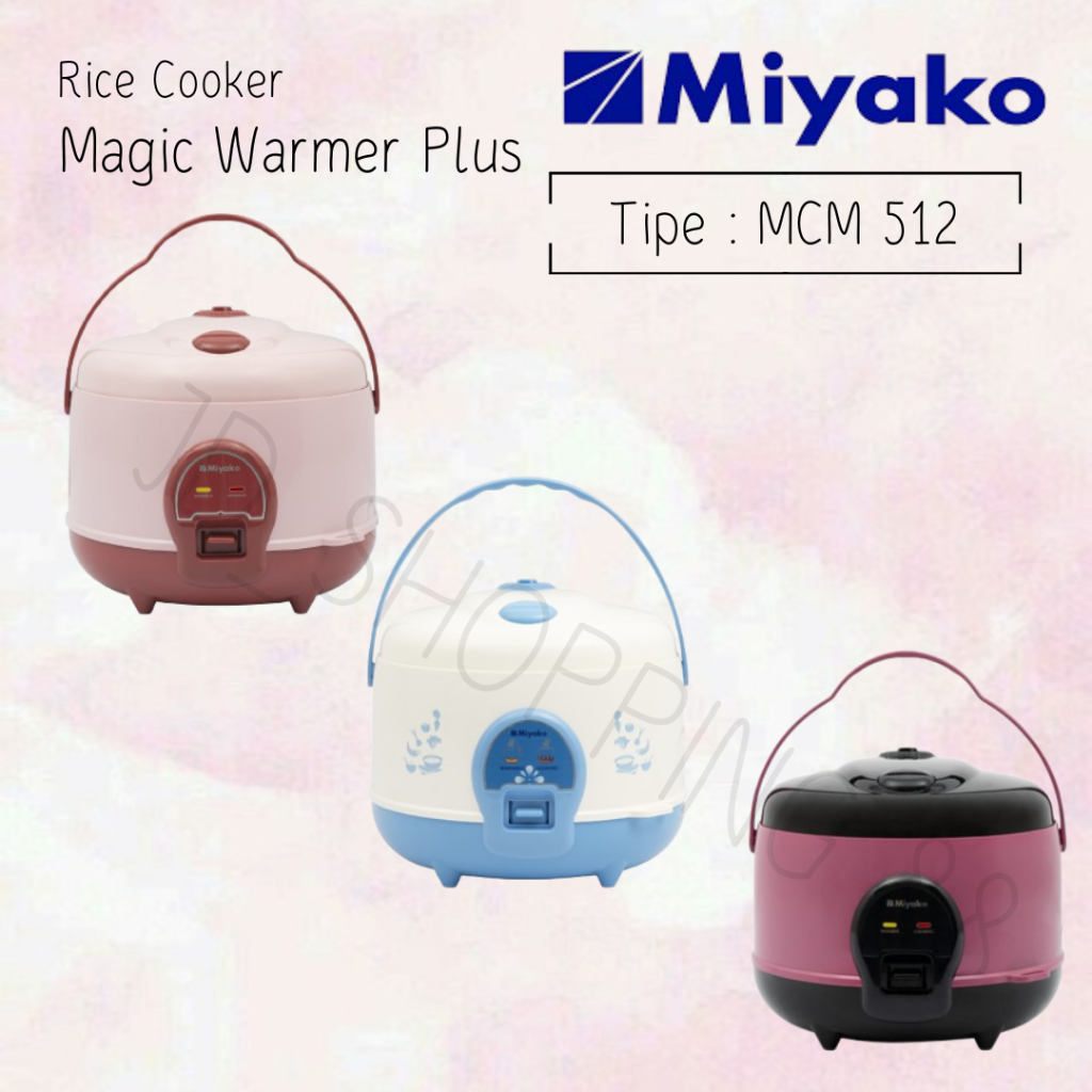 Miyako Rice Cooker 1.2Liter / Magic Warmer Plus MCM-512 C /MCM-512 C BH /MCM-512C SBC /MCM 512 C SBC