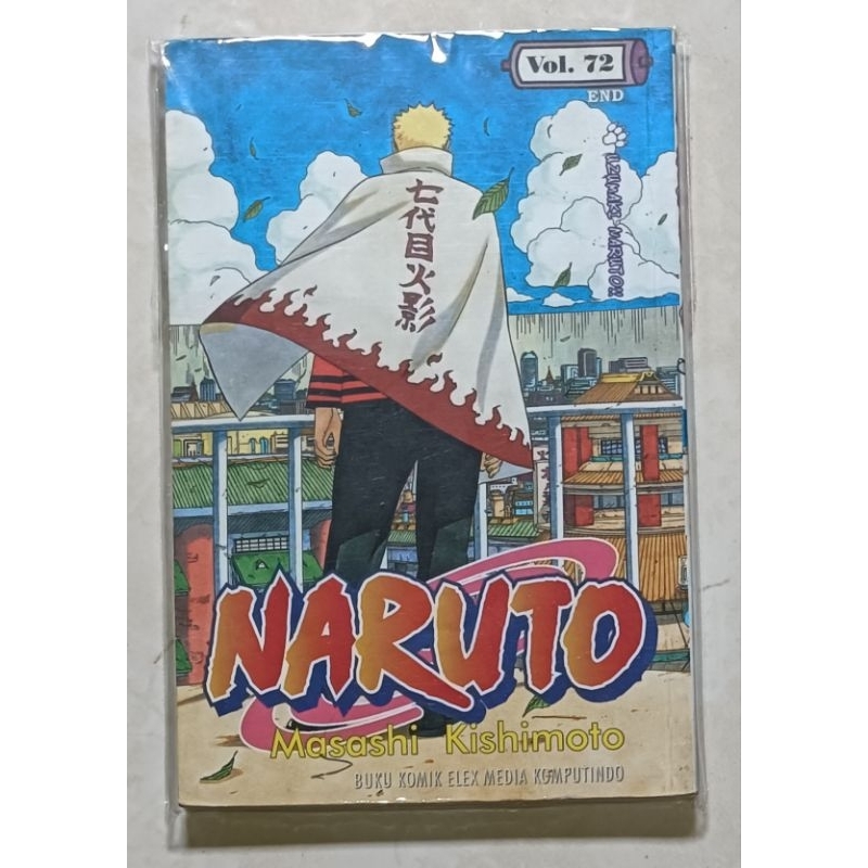 komik Naruto vol 72 original