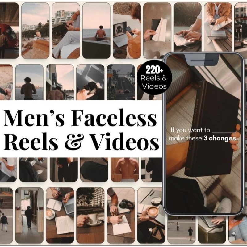 220+ Faceless Men's Videos