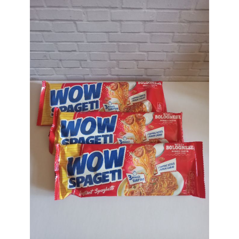 

Wow spageti