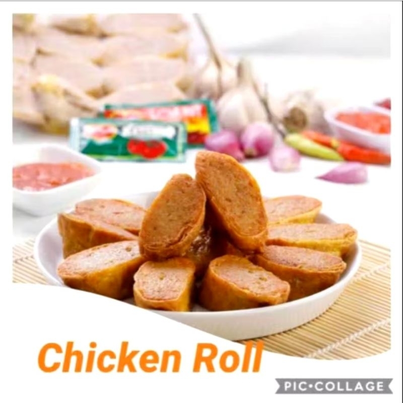 

FROZEN FOOD HOMEMADE CHICKEN ROLL DAN SHRIMP ROLL ENAK DAN MURAH 300 GR