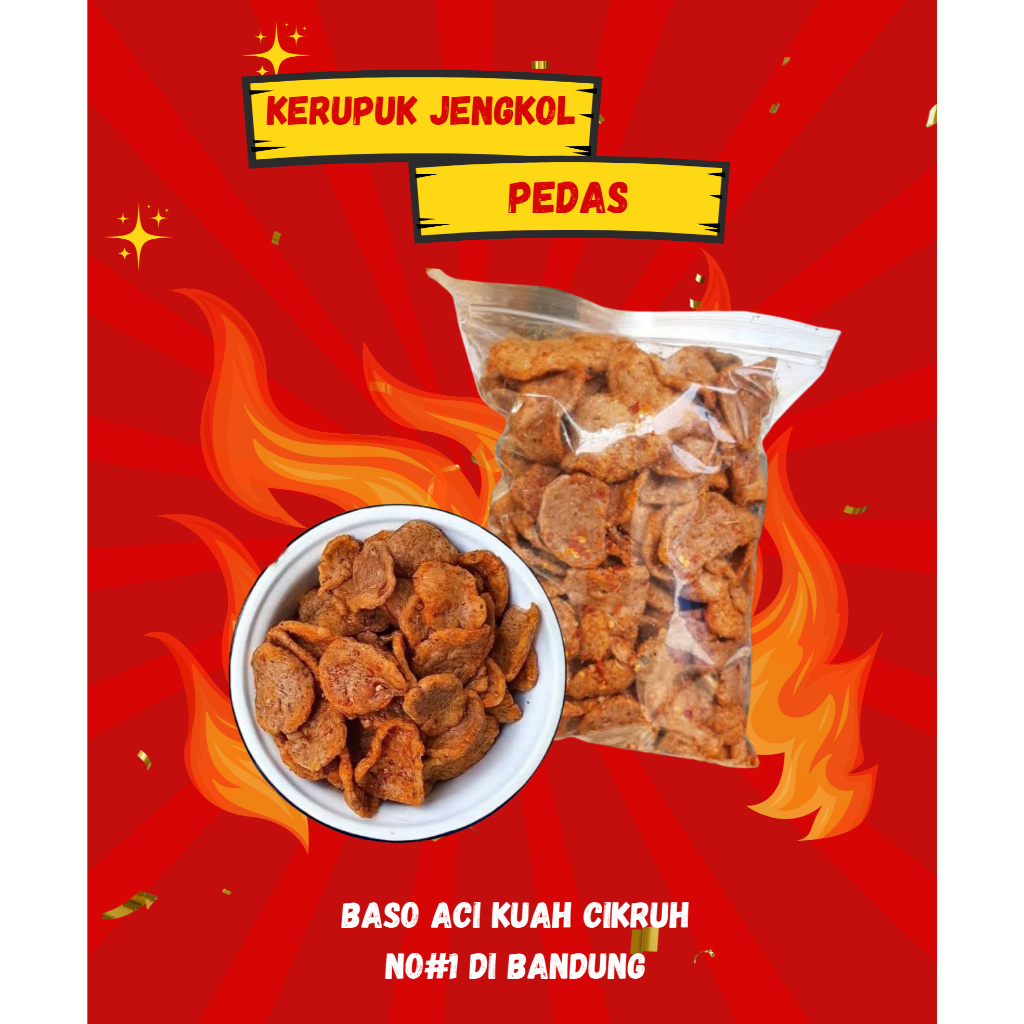 

kerupuk Jengkol Pedas