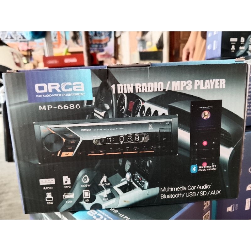 single din/mp3 ORCA