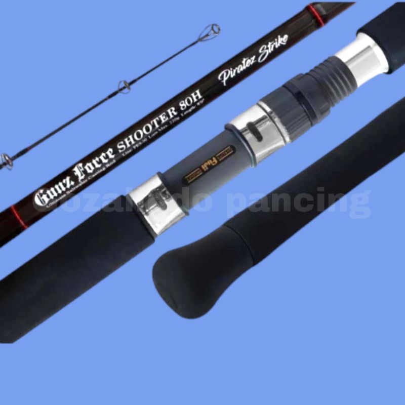 Piratez Strike Gunz Force Shooter Popping Spinning Rod Ultimate Saltwater