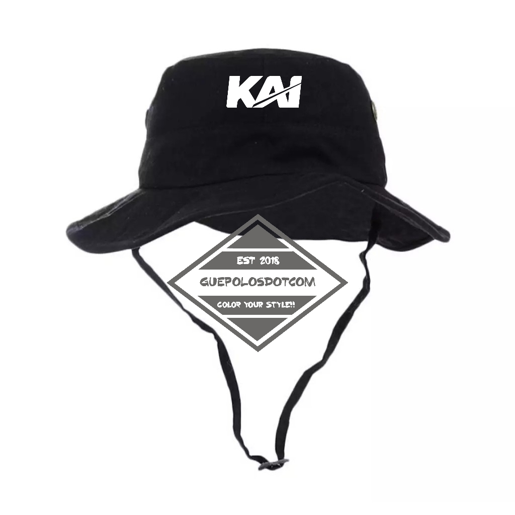 TOPI RIMBA LOGO KAI - Topi Rimba Outdoor PREMIUM LOGO KAI/KERETA API INDONESIA - Topi Hiking Unisex 