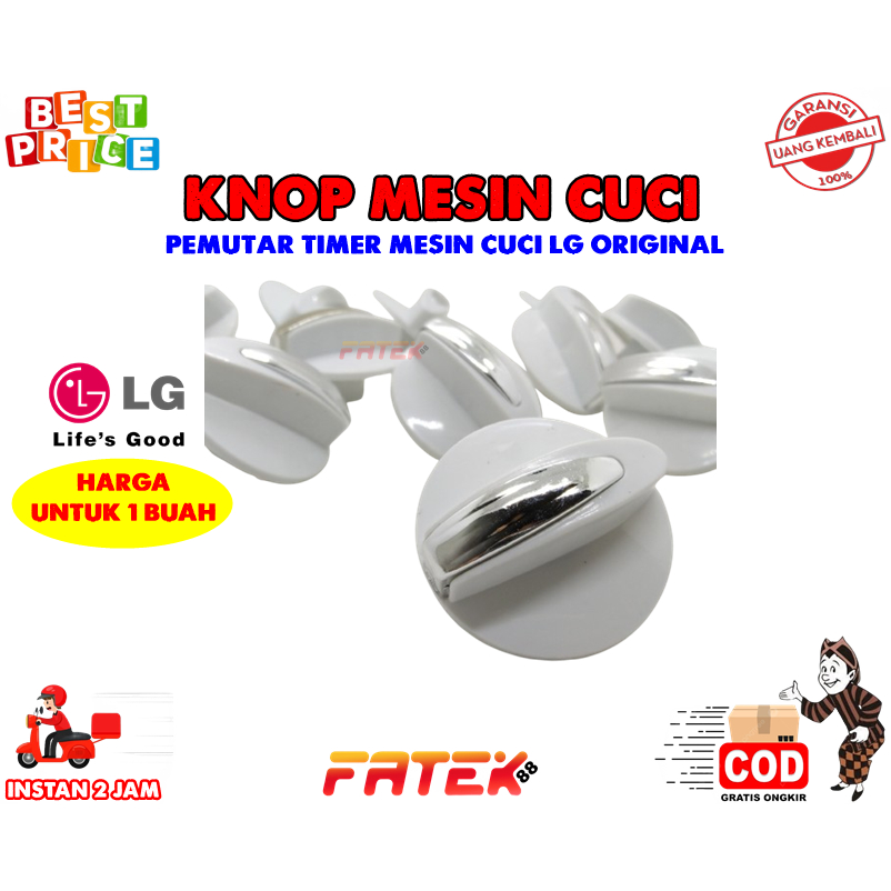 KNOP MESIN CUCI LG ORIGINAL | TOMBOL MESIN CUCI LG | PEMUTAR TIMER MESIN CUCI LG ORIGINAL | KNOP LG