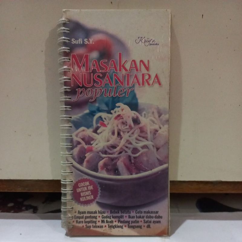 Buku Resep Masakan - Masakan Nusantara Populer