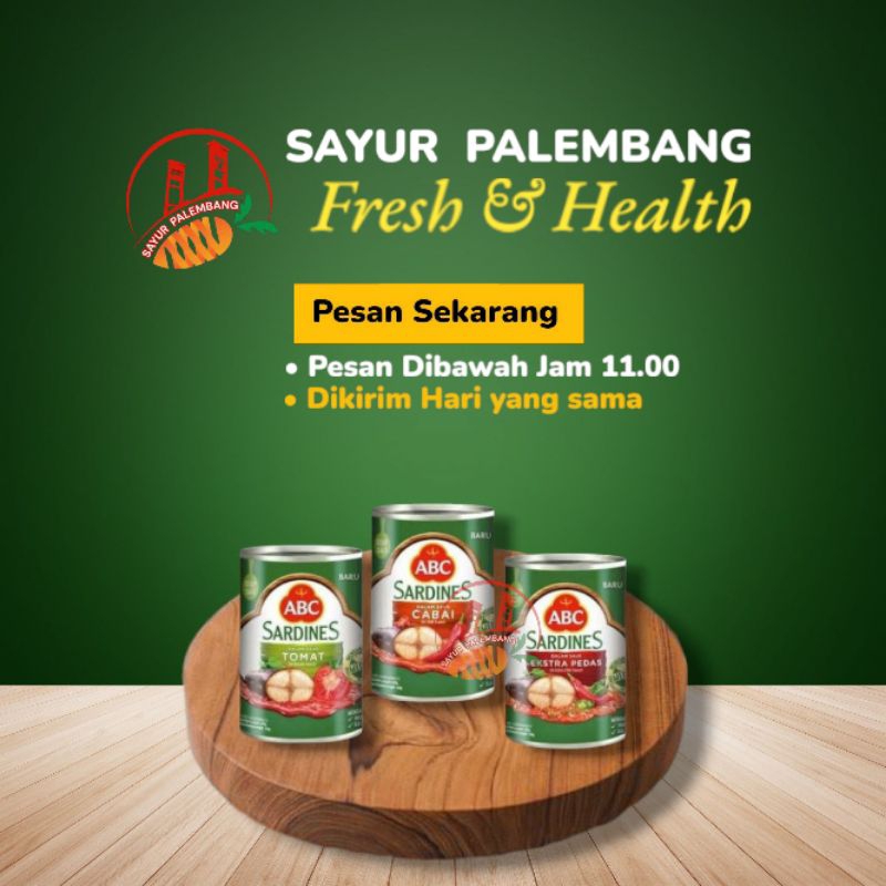 

ABC Sardines All Varian - Sayur Palembang