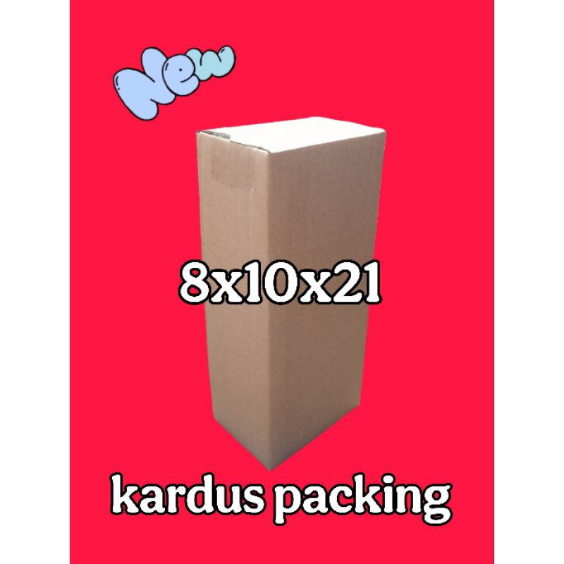 

kardus packing UK 8x10x21 kardus kecil kardus besar