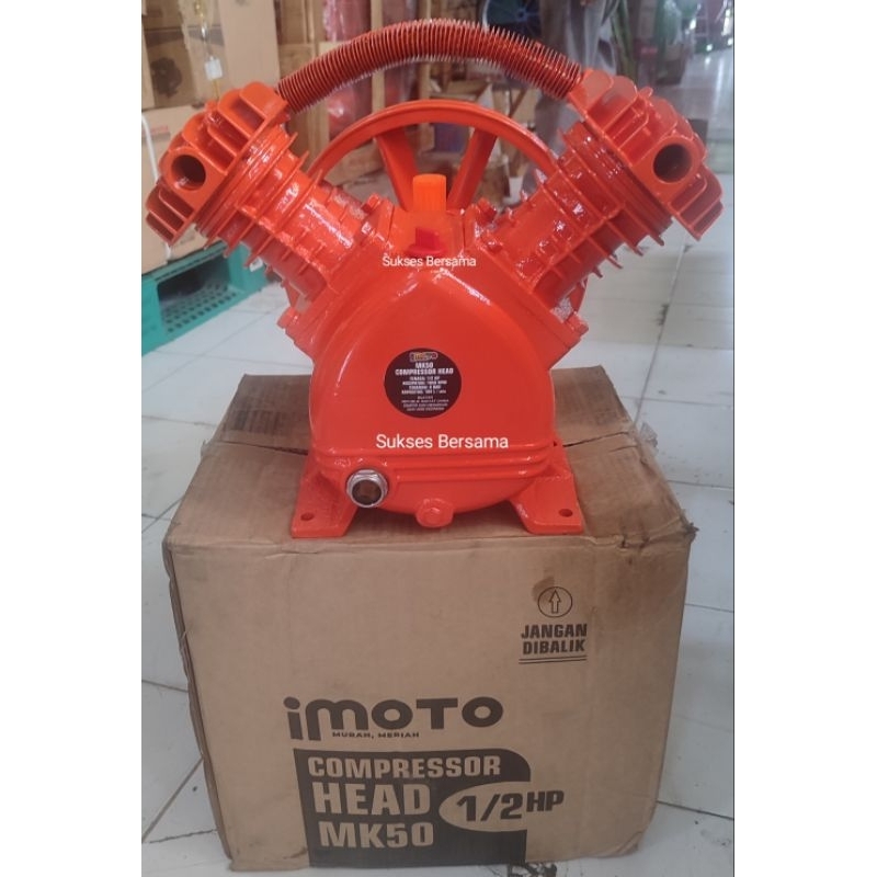 Head Compressor / Kepala Compressor Imoto 1/2 Hp