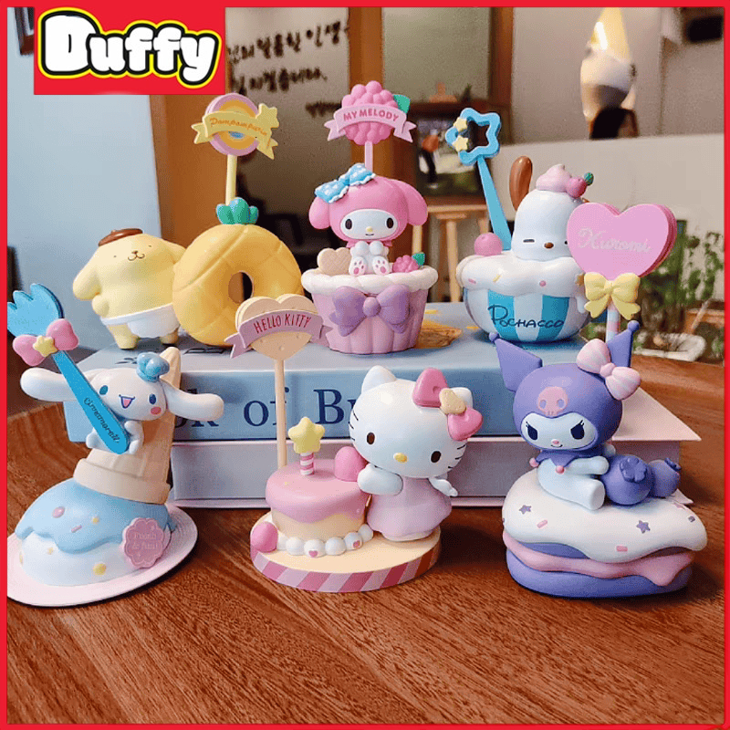 Duffy Toys Blind Box Boneka Hiasan Meja / Mainan Serba Boneka / Kotak Buta Boneka / Serangkaian Kota