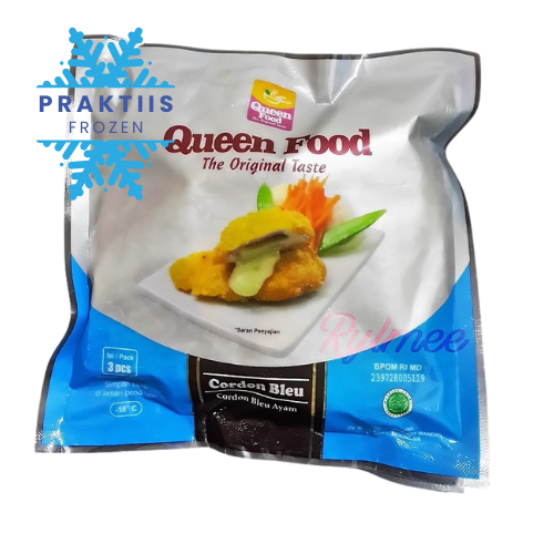 

QUEEN FOOD CORDON BLEU 340GR ISI 3 / FROZEN FOOD