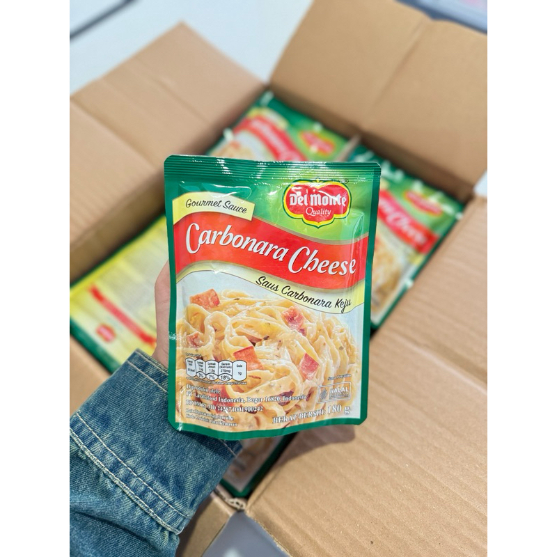 

Delmonte Carbonara Cheese 180 gr