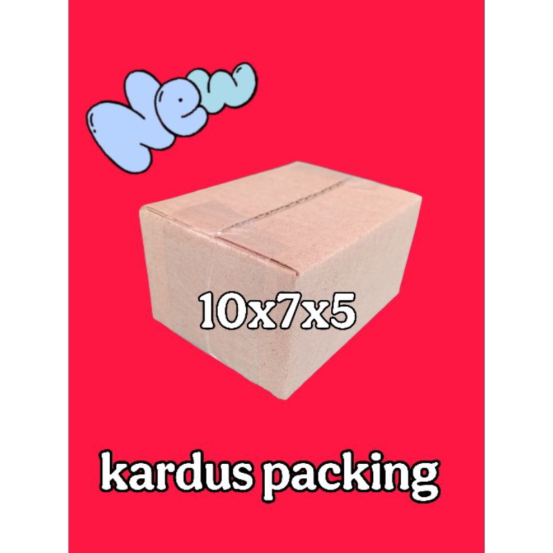 

kardus packing UK 10x7x5 kardus kecil kardus besar