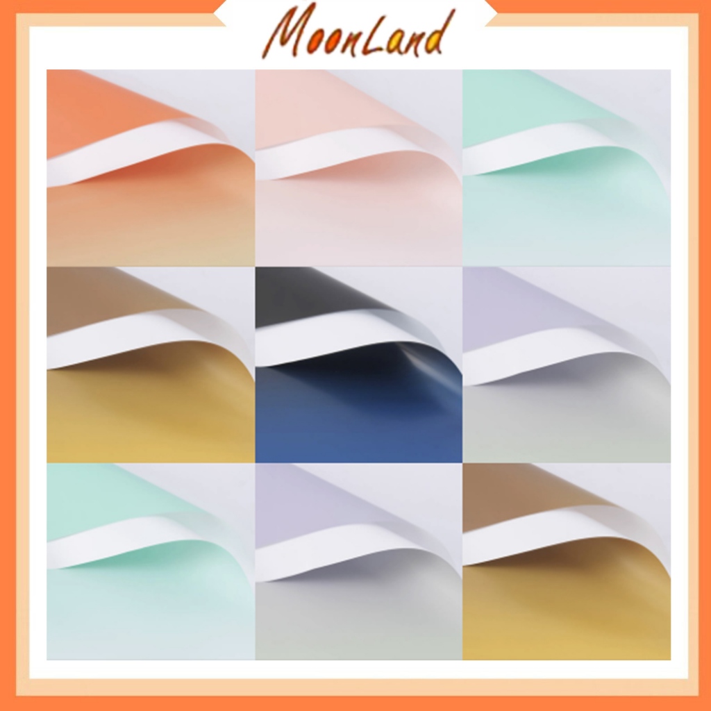 

Kertas buket bunga gradient cellophane flower wrapping KB6201