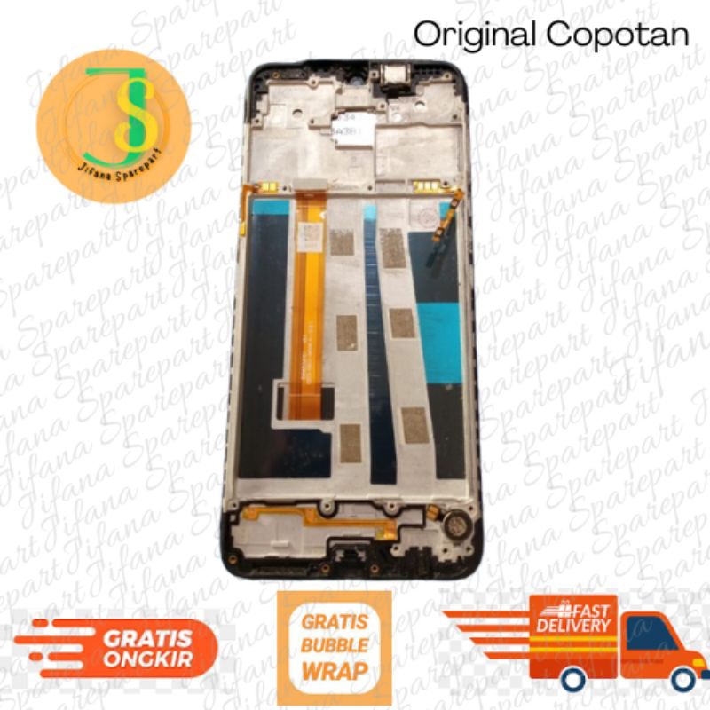 Lcd Touchscreen + Tatakan Lcd Oppo A11 Original Copotan