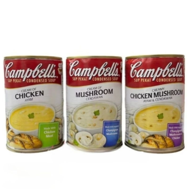 

{Nixan Store } CAMPBELLS CREAM OF CHICKEN, Mushroom 300GR