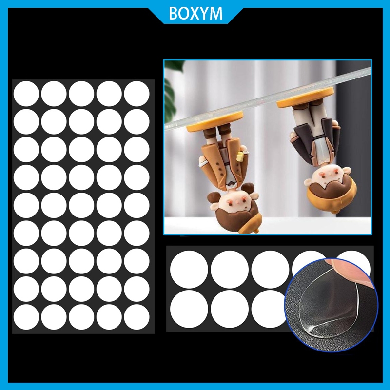 

1 Lembar Dot Lem Transparan / Titik Lem Doll Elastis / 12 Butir Glue Dot Balloon