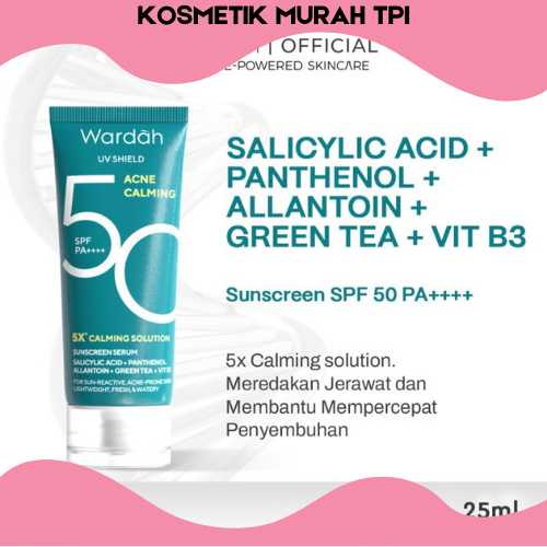 #KOSMETIKMURAHTPI# Wardah UV Shield Acne Calming Sunscreen Serum SPF 50 #ACNE #SUNSCREEN #UVSHIELD #