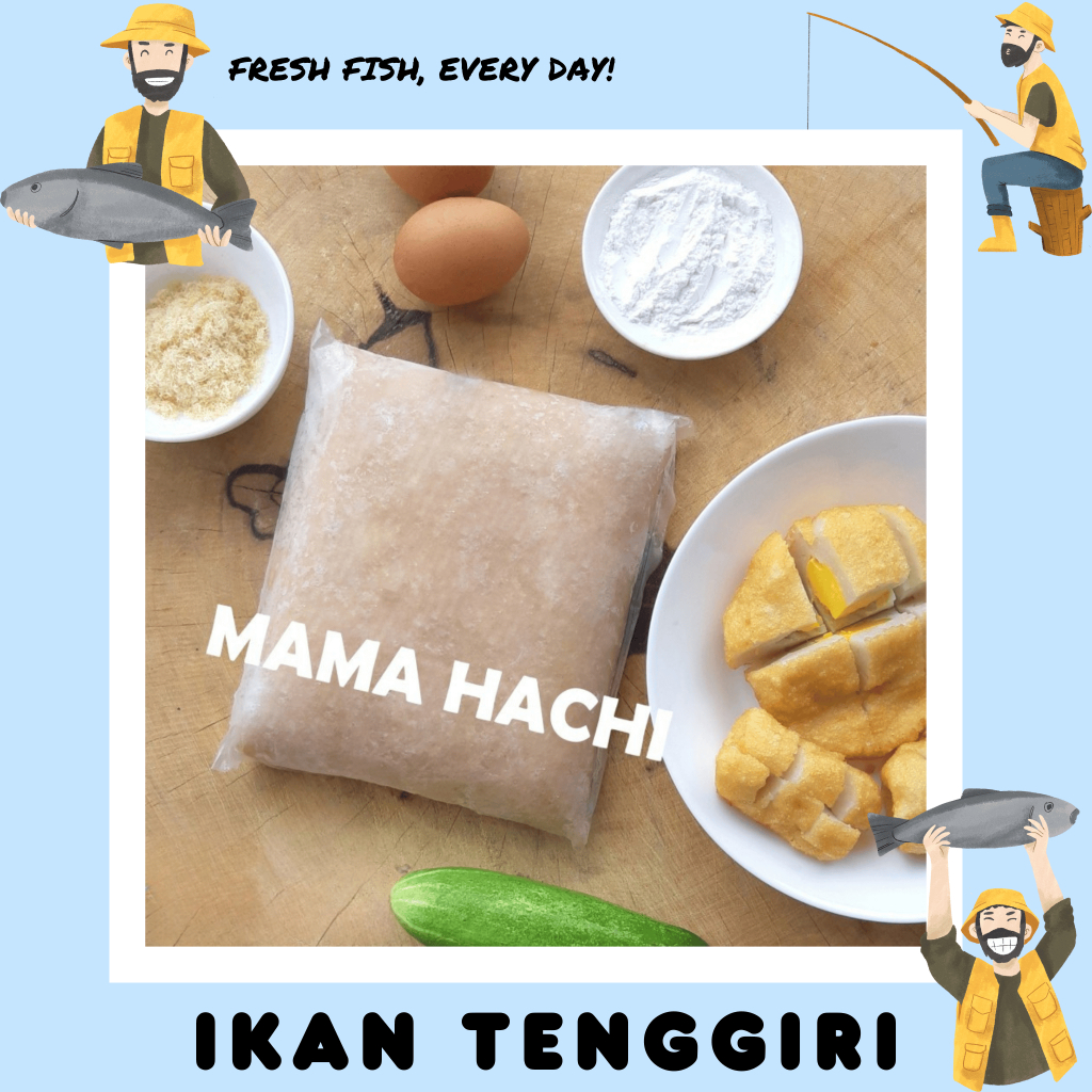 

Ikan Tenggiri Giling Super | Bulat Jantan 1 Kg