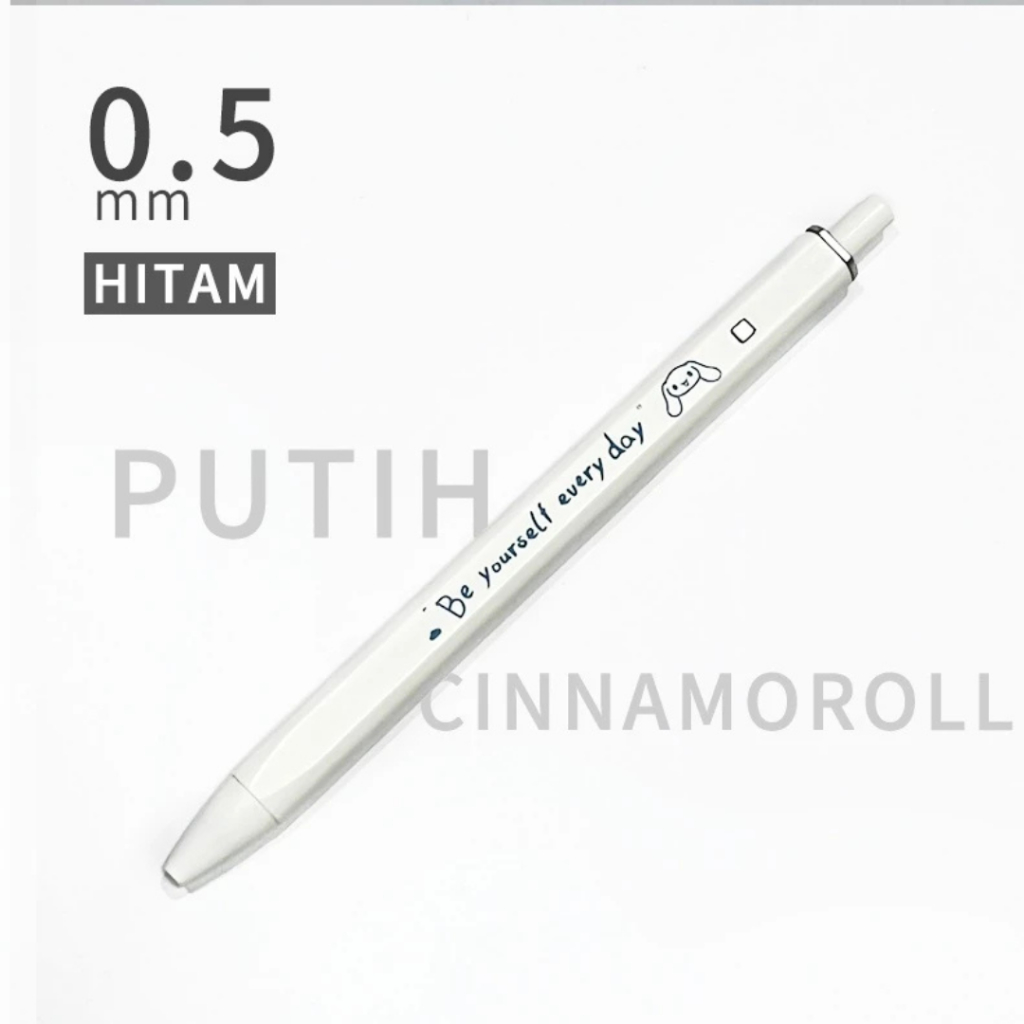 

PULPEN MEKANIK/TEKAN/Rectractable MOTIF Sanrio 0.5mm Gelpen Pena Sanrio Lucu