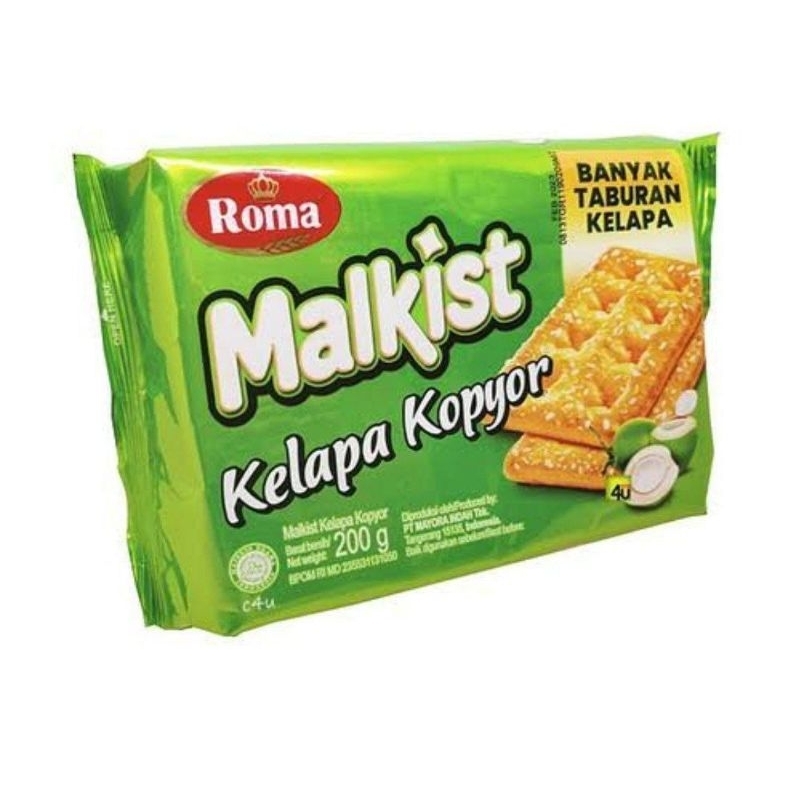 

Roma Malkist Kelapa Kopyor